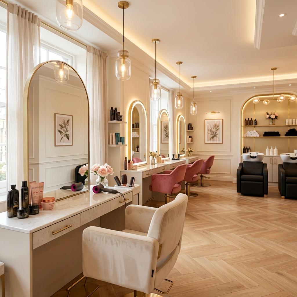 Happy The Family Salon Interior